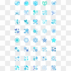 Pattern, HD Png Download - snowflake emoji png