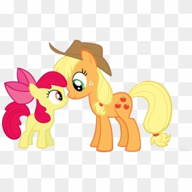Transparent My Little Pony Applejack Png - Apple Bloom And Applejack, Png Download - applejack png