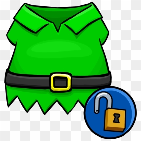Elfen Clipart Shocked - Elf Outfit Transparent, HD Png Download - cheerleader silhouette png
