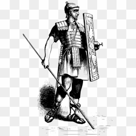 Transparent Roman Soldier Png - Ancient Roman Soldier Drawing, Png Download - roman soldier png