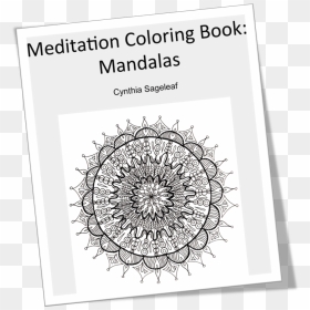 Free Mandala Coloring Book - Circle, HD Png Download - coloring pages png