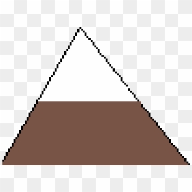 Triangle, HD Png Download - snowy mountain png