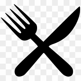 Fork And Knife Vector Icon, HD Png Download - knife emoji png