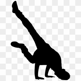 Transparent Background Break Dancer Silhouette, HD Png Download - dinosaur silhouette png