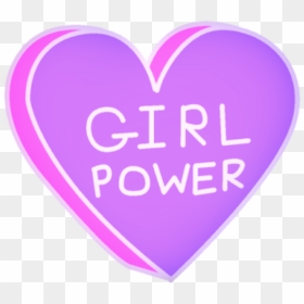 Transparent Girl Power Png - Heart, Png Download - girl power png