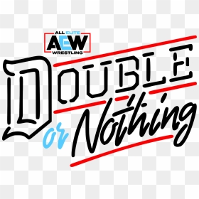 Watch Double Or Nothing 2020 Ppv Live Results - Aew Double Or Nothing Logo, HD Png Download - nia jax png