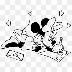 Minnie Mouse Coloring Pages Png, Transparent Png - coloring pages png