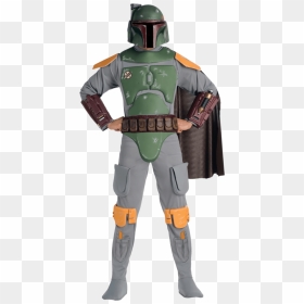 Boba Fett Costume, HD Png Download - boba fett helmet png