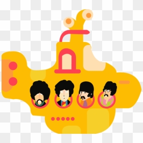 Yellow Submarine The Beatles Vector, HD Png Download - carl wheezer png