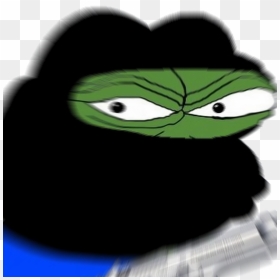 Say That To My Face Fucker Not Online And See What - Pepe With Mask And Gun, HD Png Download - pepe face png