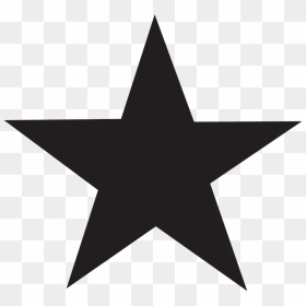 Star Icon Black Favorite Rating Png Image - Black Star Png, Transparent Png - hollywood star png