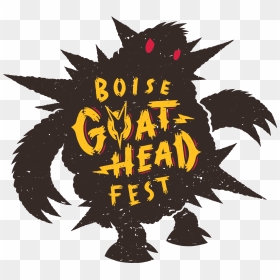 Boisegoatheadfest Logo-15 - Illustration, HD Png Download - goat head png