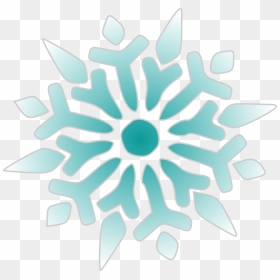 Ice Crystal Snowflake Cartoon Clipart , Png Download - Transparent Background Snowflake Clipart Transparent, Png Download - snowflake emoji png