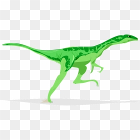 Transparent Velociraptor Clipart - Clip Art Dinosaur Running, HD Png Download - dinosaur silhouette png