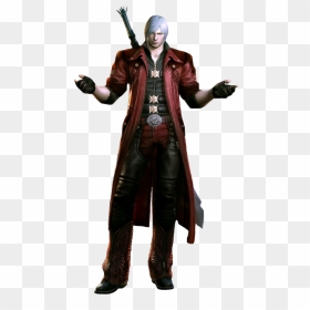 Dante Devil May Cry 4, HD Png Download - gaming characters png