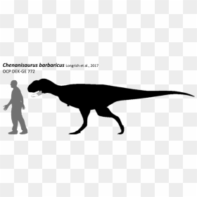 Chenanisaurus Barbaricus By Lythronax-argestes Watch - Chenanisaurus Barbaricus, HD Png Download - dinosaur silhouette png