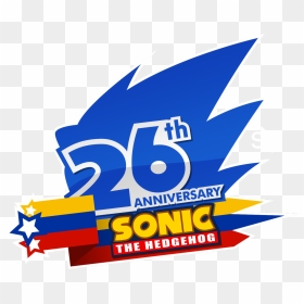 Sonic 25th Anniversary, HD Png Download - sonic the hedgehog logo png