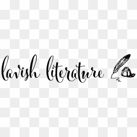 Lavish Literature Book Blog - Calligraphy, HD Png Download - arden cho png
