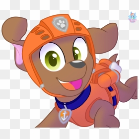 Excited Zuma Paw Patrol, HD Png Download - paw patrol rocky png