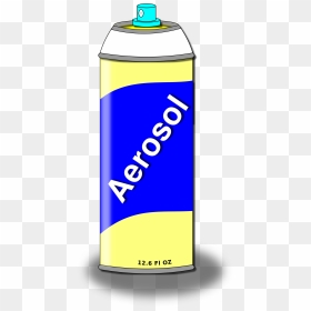 Aerosol Spray Can Clip Arts - Aerosol Spray Can Clipart, HD Png Download - spray can png