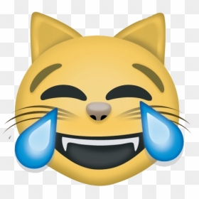 Laughing Emoji Png Clipart - Cat Face With Tears Of Emoji, Transparent Png - emoji laughing png