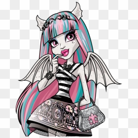 Rochelle Goyle Monster High Artwork, HD Png Download - monster high png