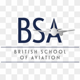 British School Of Aviation - Graphic Design, HD Png Download - bsa logo png
