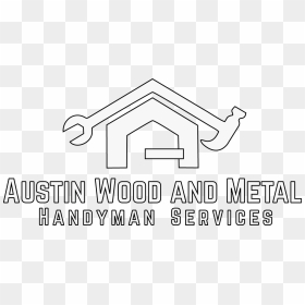 Austin Wood And Metal Handyman And Home Improvement - Line Art, HD Png Download - handyman png