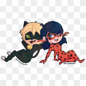 Power Couple By Frostedpuffs - Miraculous Ladybug Stickers, HD Png Download - miraculous ladybug png