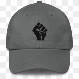 Transparent Black Fist Png - Baseball Cap, Png Download - black power fist png