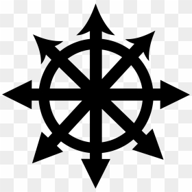 Vector Hessian Symbol By Jailboticus-d71u4k4 - Symbol Of Chaos, HD Png Download - anarchy symbol png