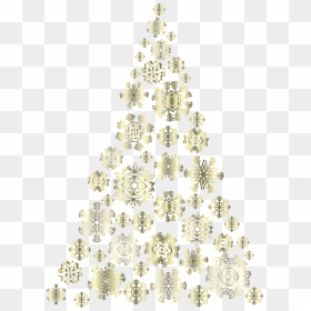 Snowflake Clipart Gold - Christmas Tree Snow Flake Png, Transparent Png - gold snowflake png