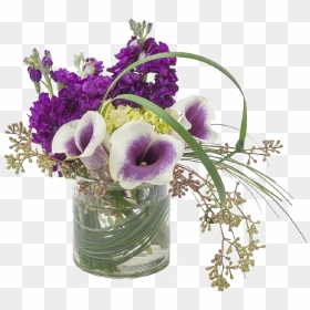 Flower Vase Transparent Images Png - Lilac Flower Vase Transparent, Png Download - flower vase png