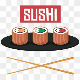 Sushi And Chopsticks - Sushi Png, Transparent Png - chopsticks png