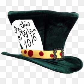 We Hope You Will Join Us For The Mad Hatter"s Gala - Alice In Wonderland Mad Hatter Hat, HD Png Download - mad hatter hat png