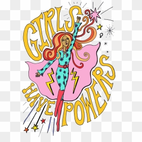 Girl Power Illustration - Illustration, HD Png Download - girl power png