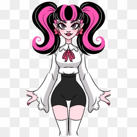 Draculaura - Cartoon, HD Png Download - monster high png