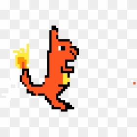 Illustration , Png Download - Easy Anime Pixel Art Grid, Transparent Png - charmeleon png