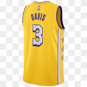 La Lakers City Edition, HD Png Download - anthony davis png
