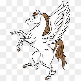 Pegasus Coat Of Arms Meaning Clipart , Png Download - Coat Of Arms Pegasus, Transparent Png - pegasus png