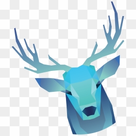Reindeer, HD Png Download - deer head png