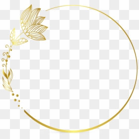 Transparent Flower Circle Logo, HD Png Download - circular frame png