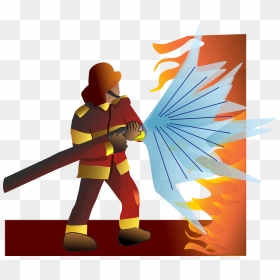 Transparent Fire Fighter Clipart, HD Png Download - firefighter png