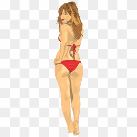Girl In Bikini Png Transparent, Png Download - bikini model png