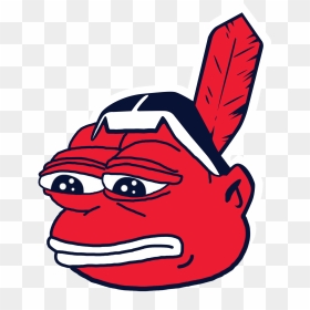 Cleveland Indians Hd Png - Cleveland Indians Iphone Wallpaper Hd, Transparent Png - pepe face png
