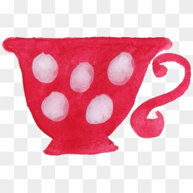 Watercolor Coffee Mug Png, Transparent Png - red cup png