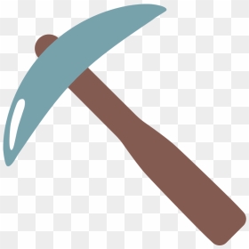 Emoji Pickaxe, HD Png Download - knife emoji png