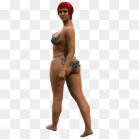 Plus-size Woman Bikini Free Photo, HD Png Download - bikini model png