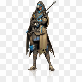 Overwatch Characters Ana, HD Png Download - overwatch loot box png