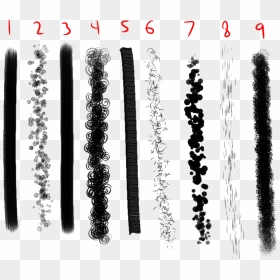 Png Free Download Custom Brushes Only On Firealpaca - Textured Medibang Brushes, Transparent Png - brushes png